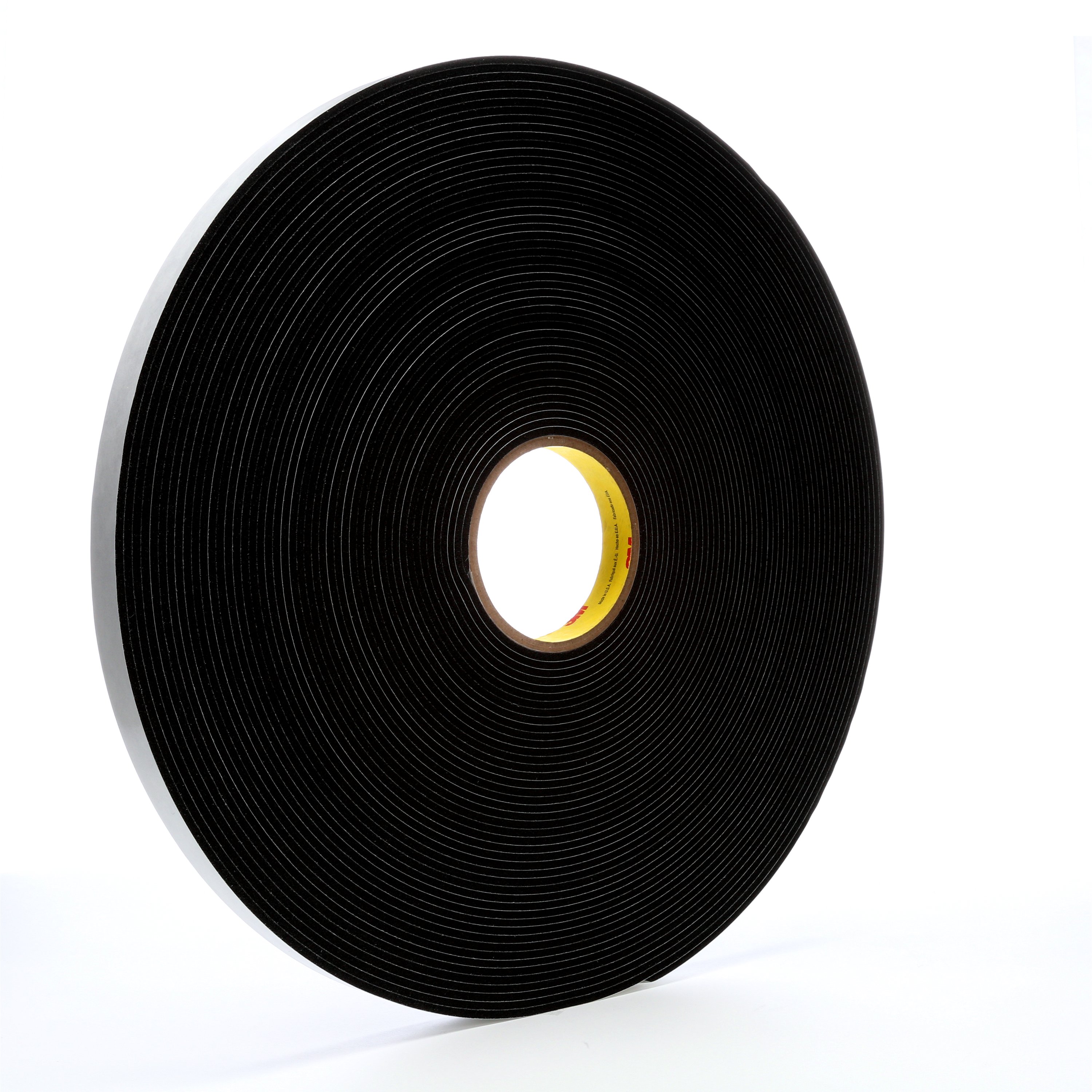 3M™ Vinyl Foam Tape 4508, Black, 3/4 in x 36 yd, 125 mil, 12 rolls per ...