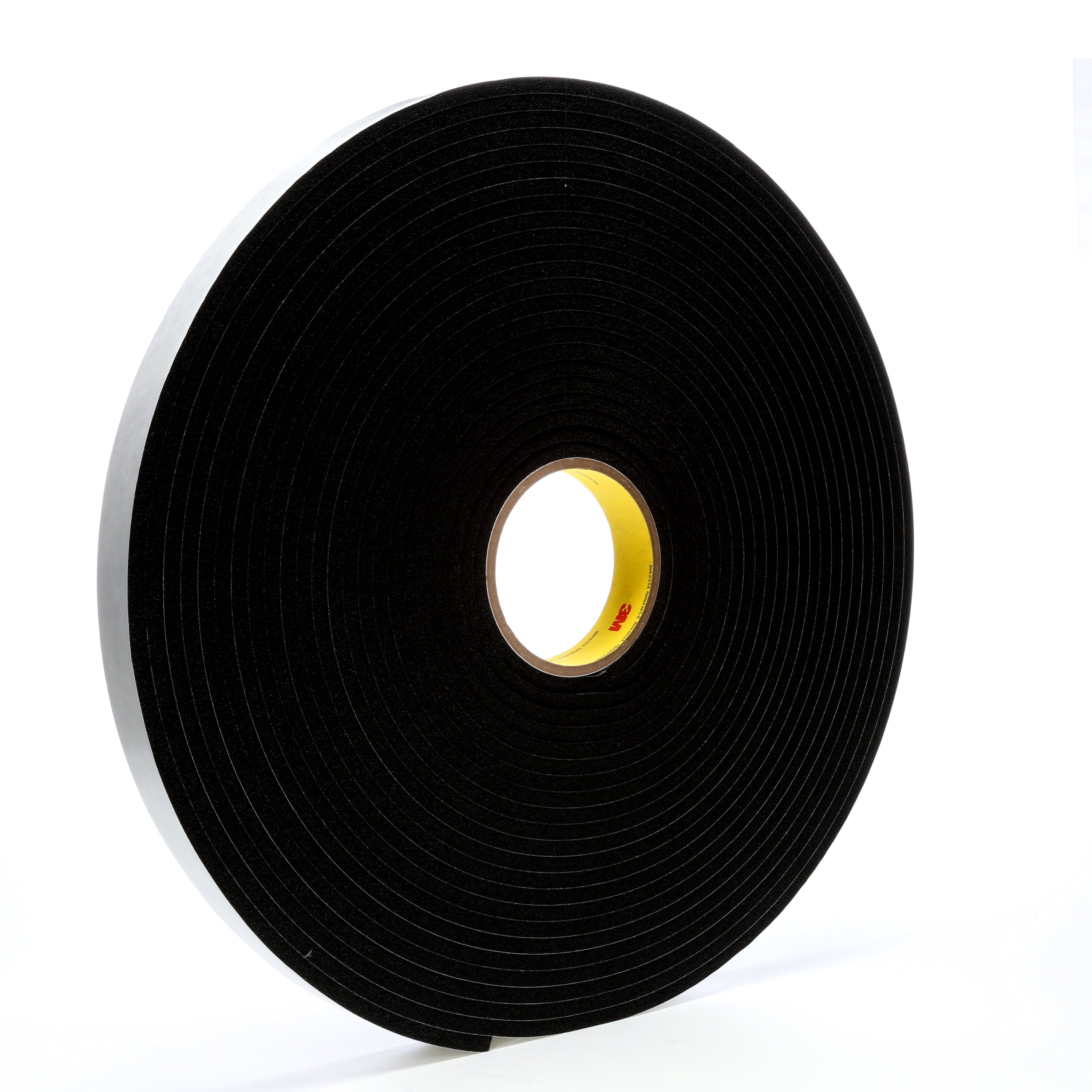 3M™ Vinyl Foam Tape 4504, Black, 1 in x 18 yd, 250 mil, 9 rolls per ...