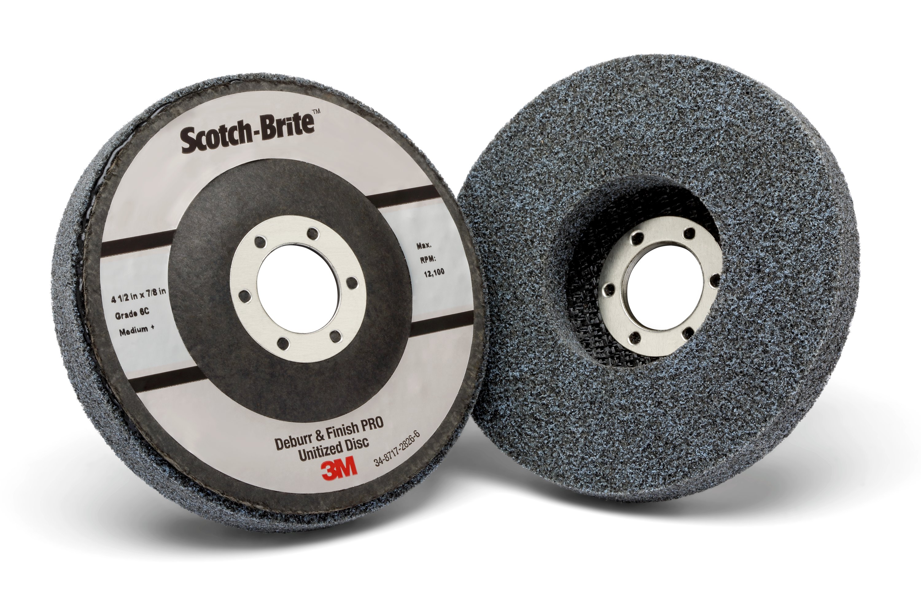 Scotch-Brite™ Deburr and Finish PRO Unitized Disc