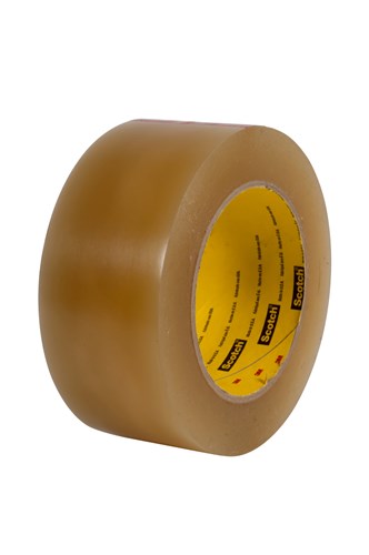 3M 477 Vinyl Tape Transparent, 1 in x 36 yd 7.2 mil, 36 per Case Bulk