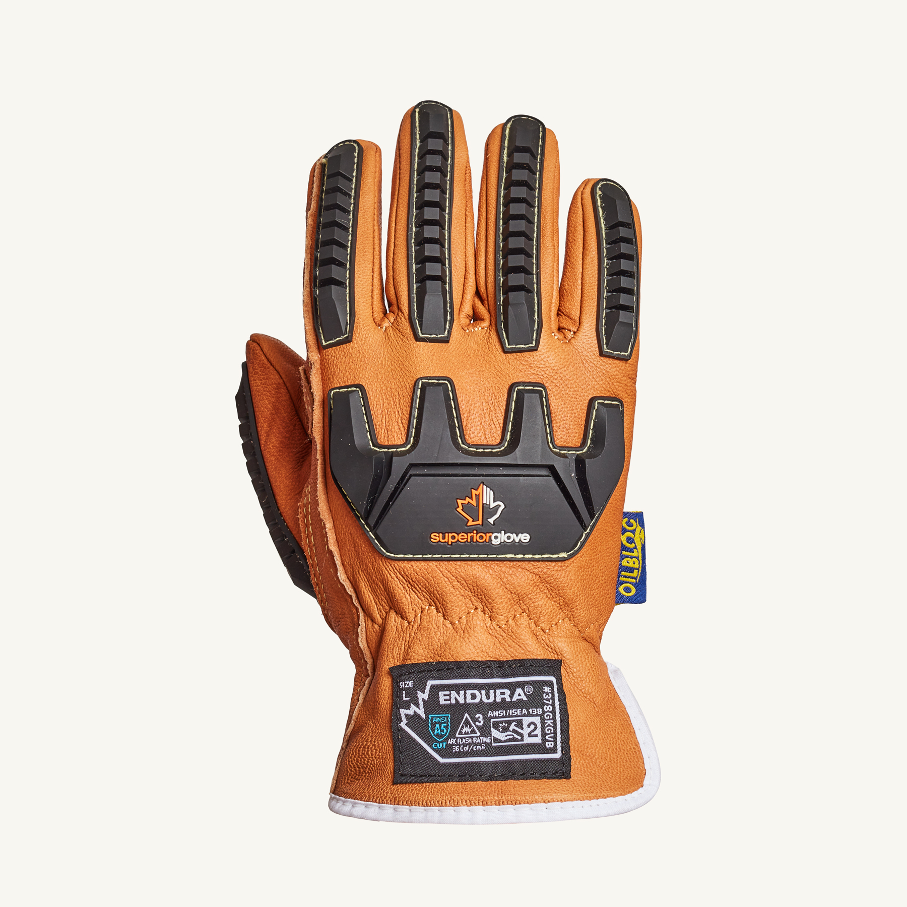 Endura® Oilbloc™ Goatskin Kevlar®-Lined Impact-Resistant Driver Gloves