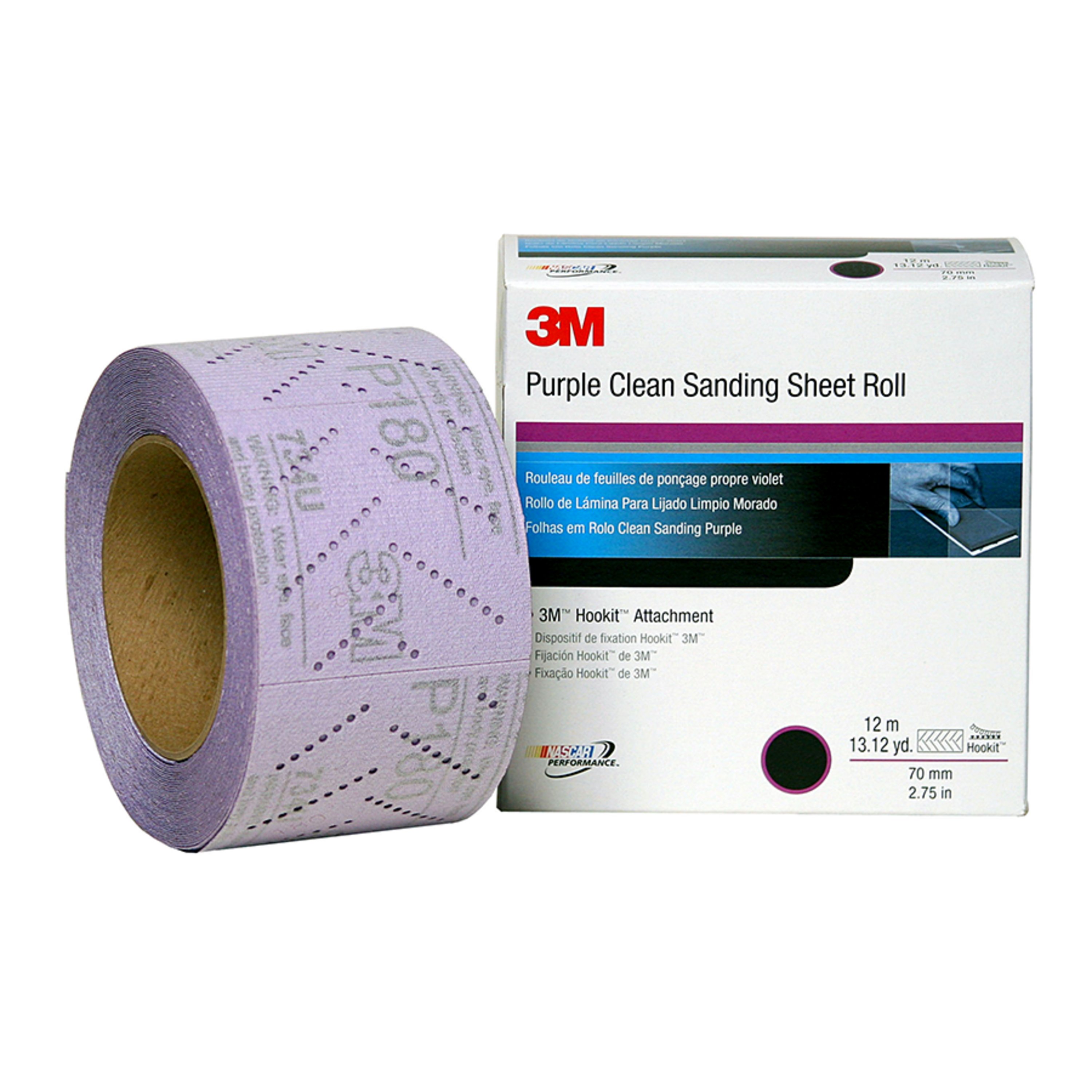 3M™ Hookit™ Purple Clean Sanding Abrasive Sheet Roll 334U