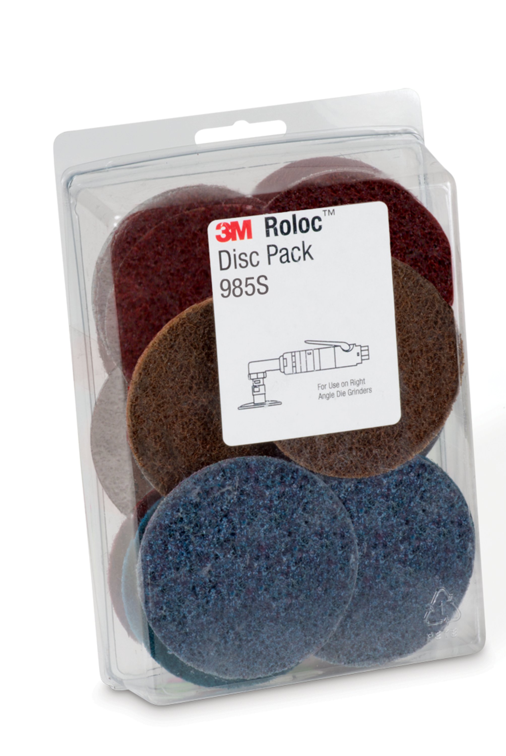 Scotch-Brite™ Roloc™ Light Grinding and Blending (LGB) Discs are made with a ceramic abrasive grain blend to achieve a high cut-rate for optimal weld grinding and blending in mild-steel applications. 