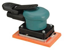 3-1/4" W x 5" L (82 mm x 127 mm) Dynabug II Orbital Sander, Non-Vacuum .11 hp, 10,000 RPM, 3/32" (2 mm) Dia. Orbit, Rear Exhaust