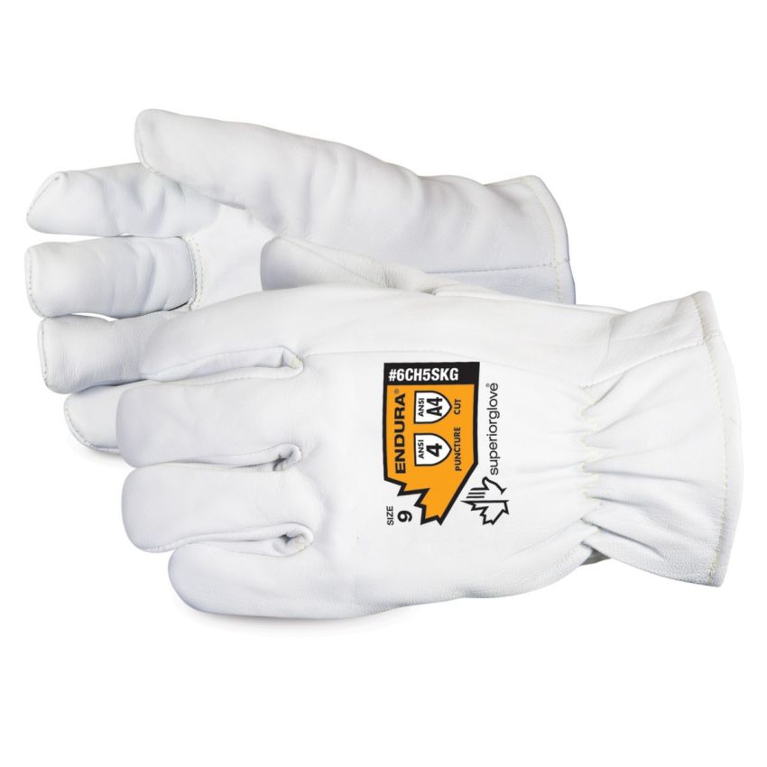Endura® Goatskin Low-Voltage Cut-Resistant Rubber Glove Protectors