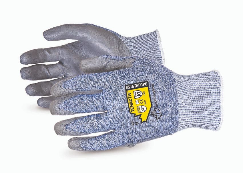 TenActiv Cut-Resistant Strong Grip Work Gloves